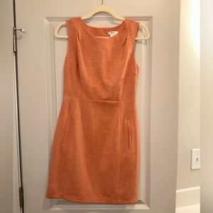 EASLEY salmon dress with pockets Small